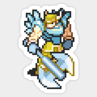 Warrior Fighting Sprite Sticker